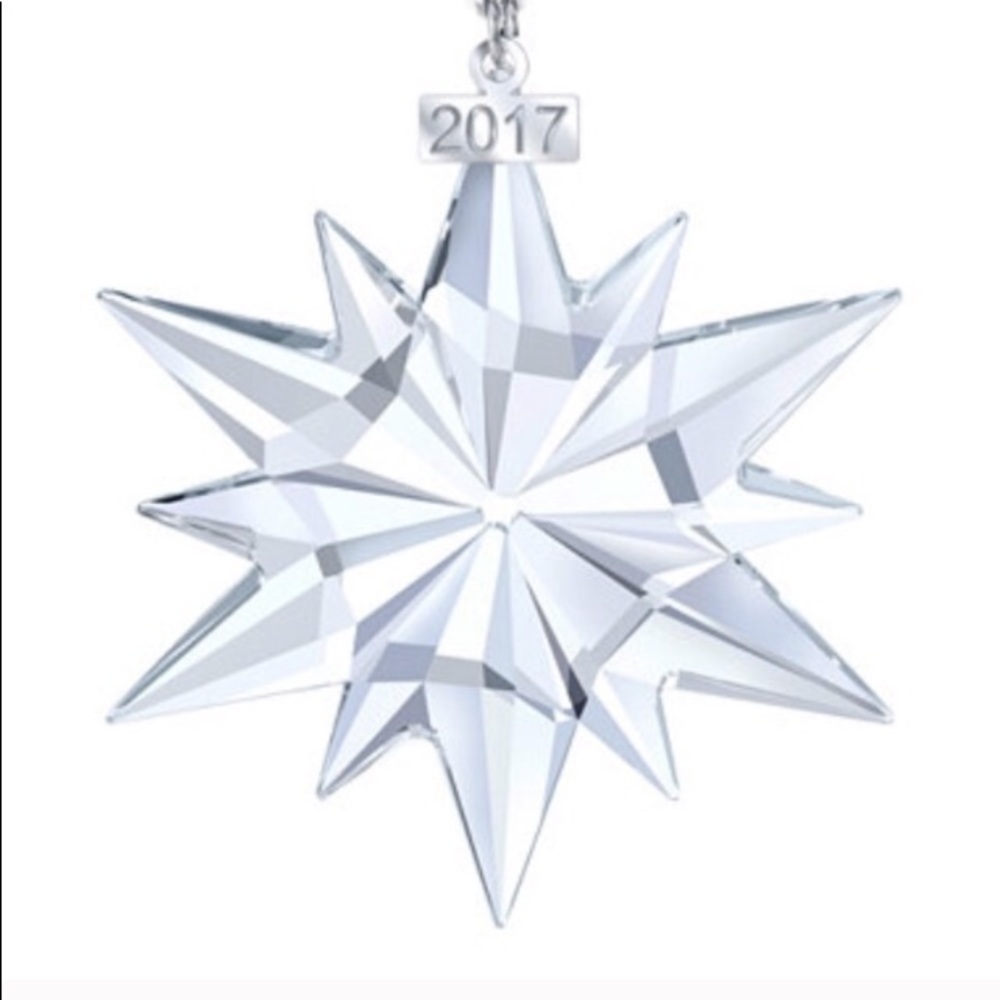 2017 Swarovski Crystal Snowflake Star Ornament NIB